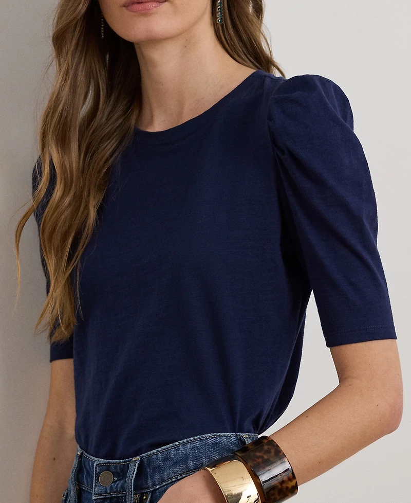 Lauren Ralph Petite Crewneck Top