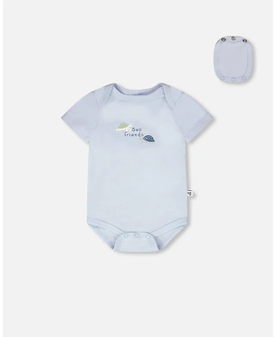 Deux par Deux Baby Boys Evolutive Cotton Jersey Onesie