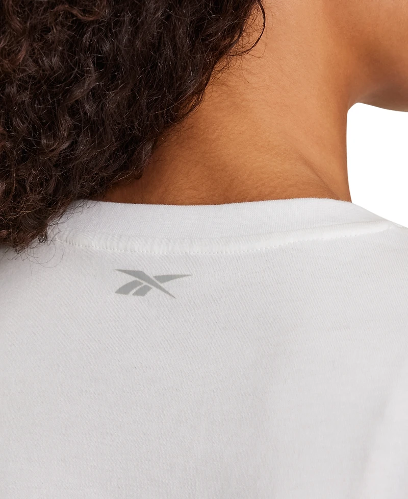 Reebok Women's Basketball Hoop Graphic T-Shirt