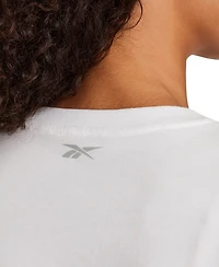 Reebok Women's Basketball Hoop Graphic T-Shirt