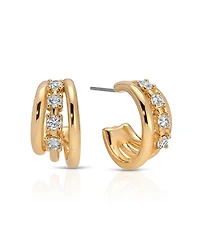 Ettika Mini Gleam Hoop Earrings