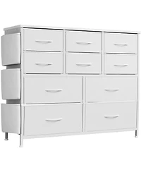 gaomon 10 Drawers Dresser for Bedroom - Chest of Drawers with Side Pockets and Hooks