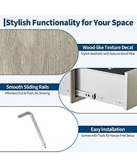 gaomon PeakPursuit Stainless Steel Outdoor Kitchen Triple Drawers - Heavy Duty with Handles