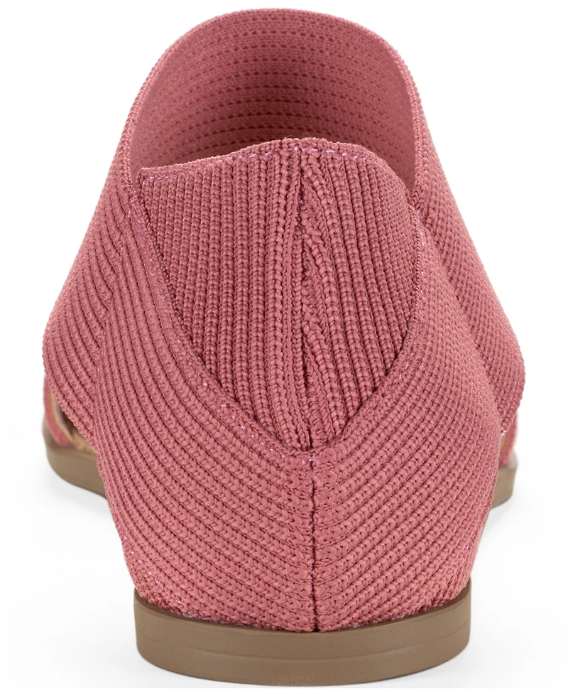 Style & Co Women's Eileen Elasticized Round Toe Flat Sandals, Macy's Exclusive