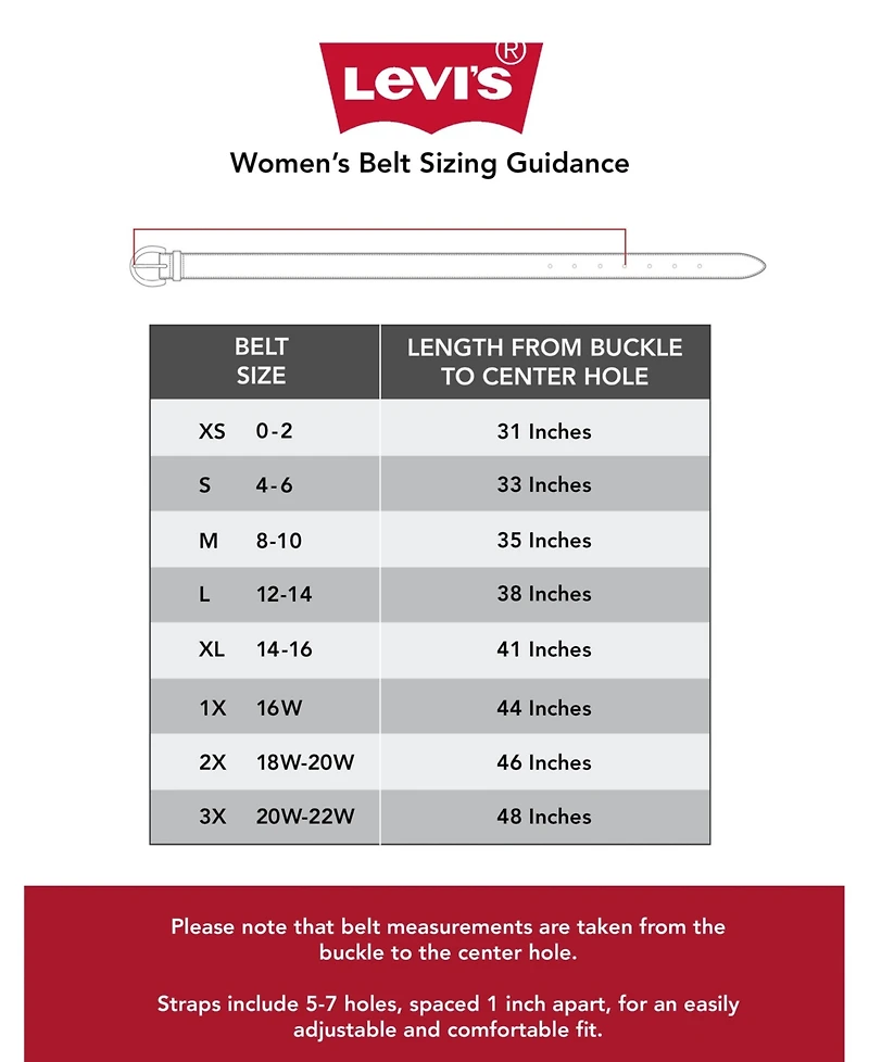 Levi's Women's Fully Adjustable Two-Tone Braided Rope Belt