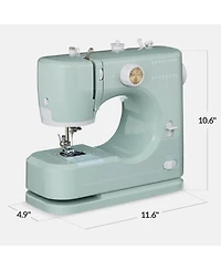Best Choice Products 55-Piece Sewing Machine Kit for Beginners, w/ 16 Stitch Patterns, Double Stitching