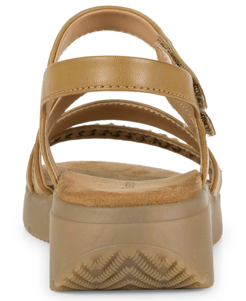 Baretraps Women's Soren Round Toe Wedge Sandals