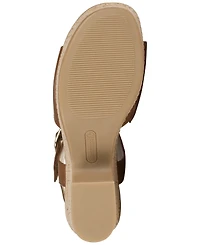 Baretraps Women's Tamie Round Toe Wedge Sandals