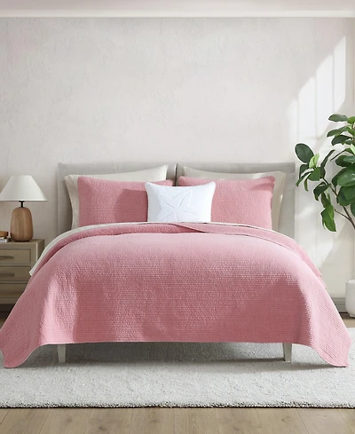 Nautica Seashore Stitch Cotton Reversible -Pc. Quilt Set