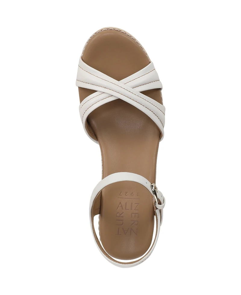 Naturalizer Women's Dovie Strappy Wedge Heel Sandals