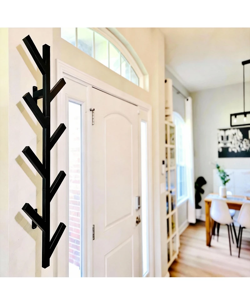 Yigii Modern Wall-Mounted Coat Rack - Stylish & Space-Saving