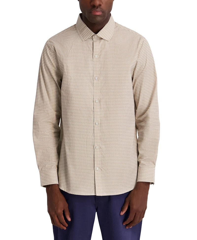 Karl Lagerfeld Paris Men's Core Long-Sleeve Button-Down Shirt