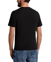 Karl Lagerfeld Paris Men's Textured Graphic Print T-Shirt