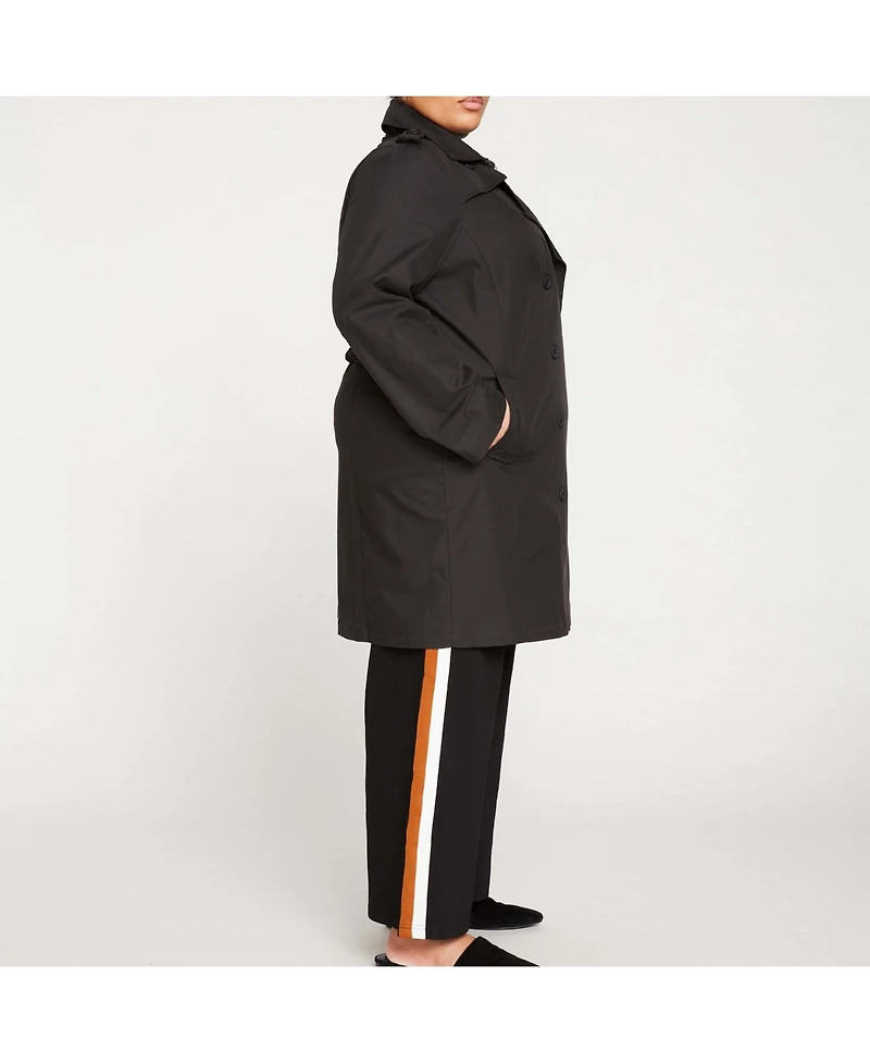 Universal Standard Women's Derjon Trench Coat