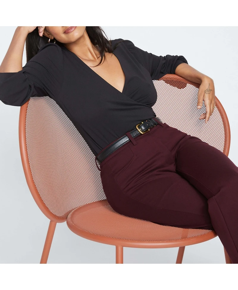 Universal Standard Women's Cigarette Ponte Pants