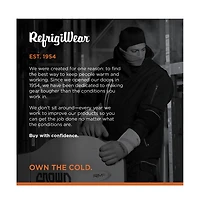 RefrigiWear Men's Insulated Water-Resistant Leather Glove