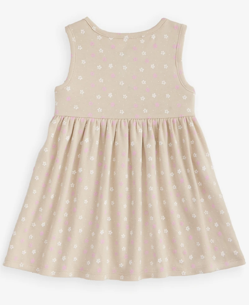 First Impressions Baby Girls' 0M-24M Ditsy Floral-Print Dress, Macy's Exclusive