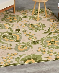 Nourison Home Aloha ALH17 3'6"x5'6" Area Rug