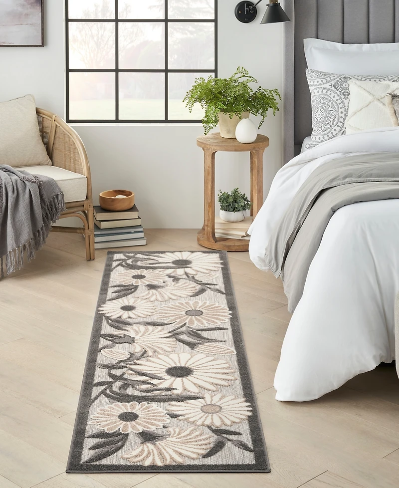 Nourison Home Aloha ALH33 2'3"x12' Runner Area Rug