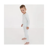 Motette Baby Boys Coastal Check Pajama Set