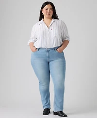 Levi's Trendy Plus Classic Straight Leg Jeans