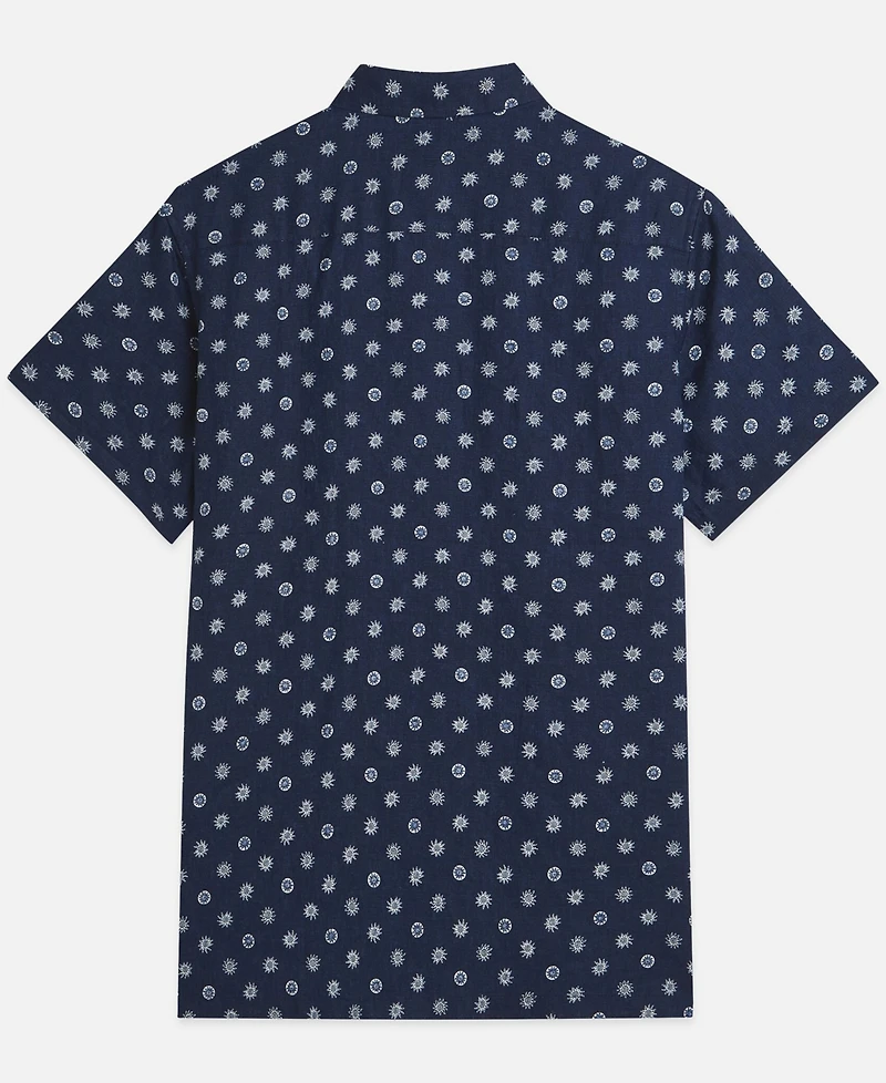 Scotch & Soda Men's Printed Short-Sleeve Shirt