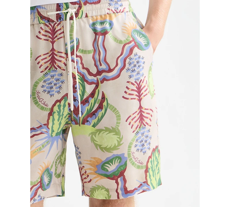 Scotch & Soda Men's Printed Regular-Fit Bermuda Shorts