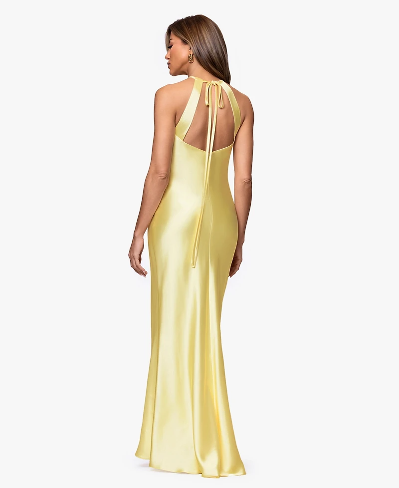 Xscape Women's Floral Print Maxi Dress