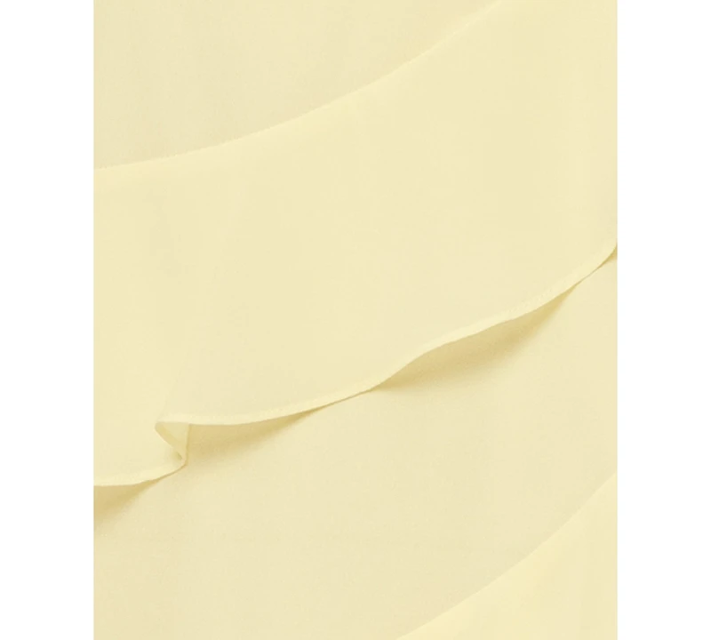 Xscape Women's Ruffle Detail Tiered Maxi Dress