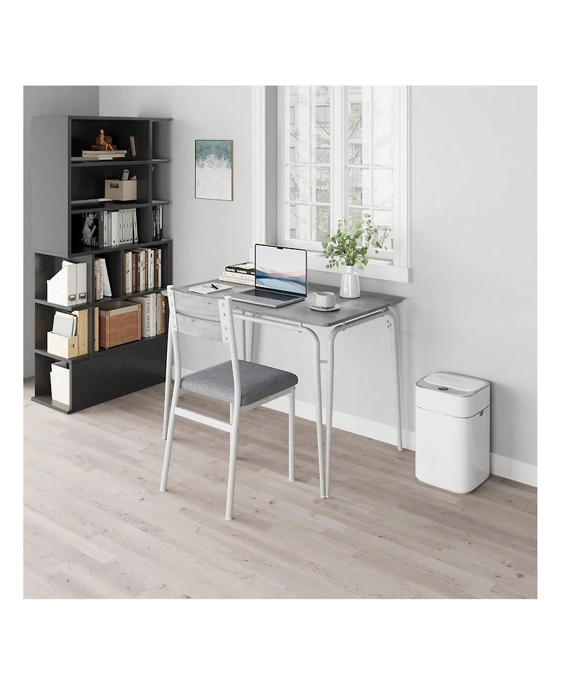 Gaomon Kitchen Table Dining Table Set For 4 Modern Industrial Kitchen Table and Chairs for Dining Room, Home Office