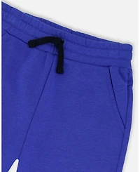 Deux par Big Boys French Terry Sweatpants with Cross Seams