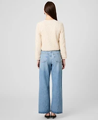 French Connection Women's Textured Slim Fit Jacket