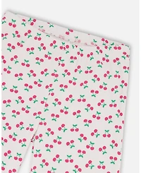 Deux par Deux Toddler Girls Rib Flare-Leg Leggings