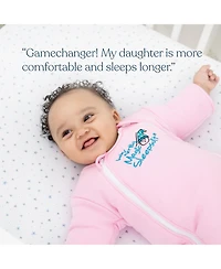 Baby Merlin's Magic Sleepsuit Girls Sleepsuit, Cotton Transition Swaddle, Yellow 6-9 months