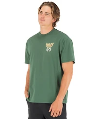 Hurley Men's Fire Crewneck T-Shirt