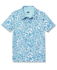 Lands' End Boys Short Sleeve Performance Polo