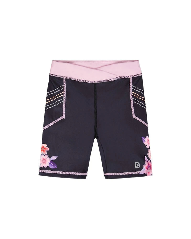 Deux par Girls Athletic Biker Shorts Polyester