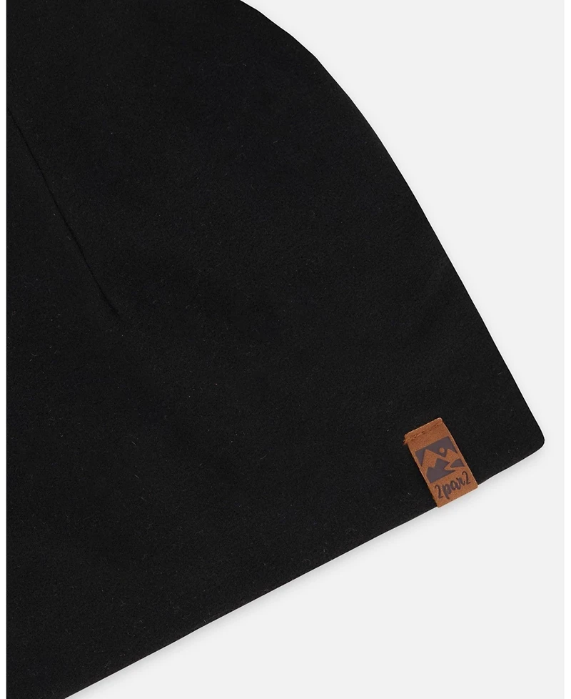 Deux par Deux Baby Unisex Stretch Jersey Beanie