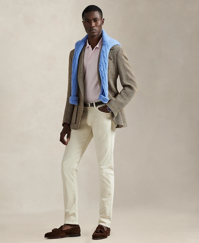 Polo Ralph Lauren Men's Striped Stretch Mesh Shirt