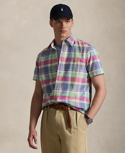 Polo Ralph Lauren Men's Classic-Fit Short-Sleeve Oxford Shirt