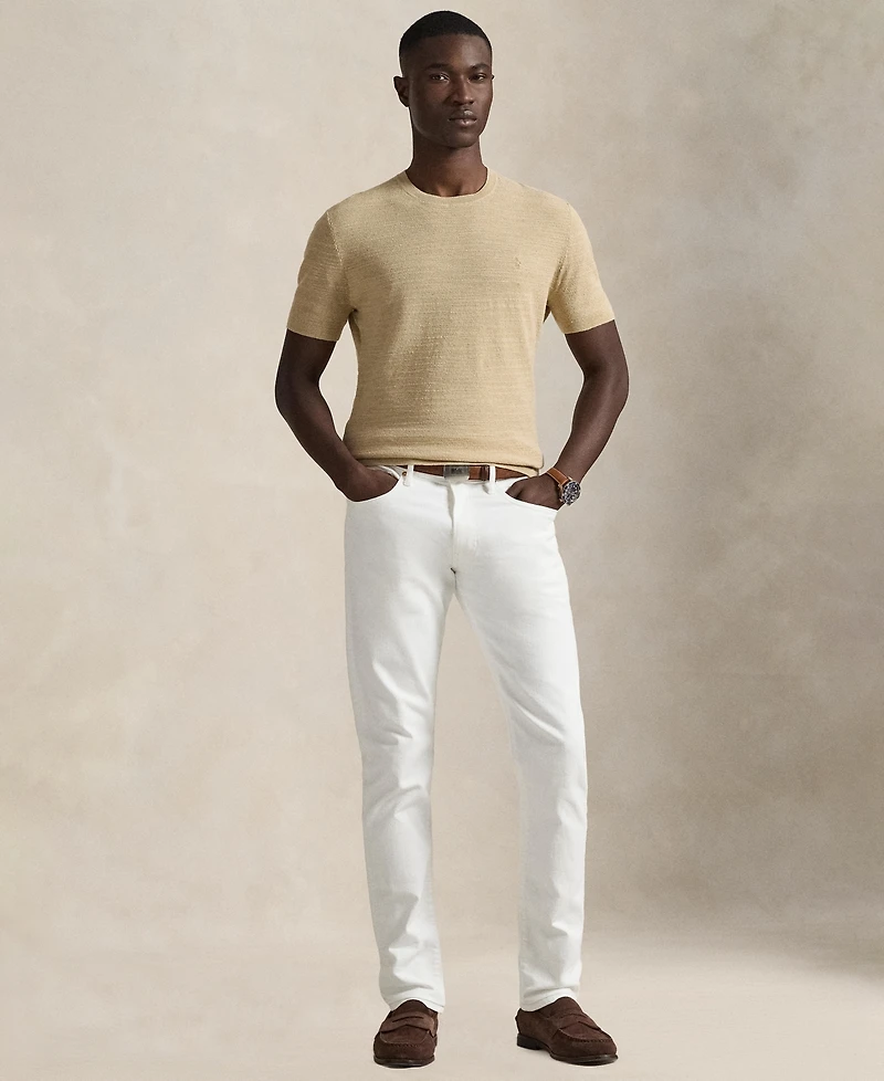 Polo Ralph Lauren Men's Textured Lightweight Sweater T-Shirt