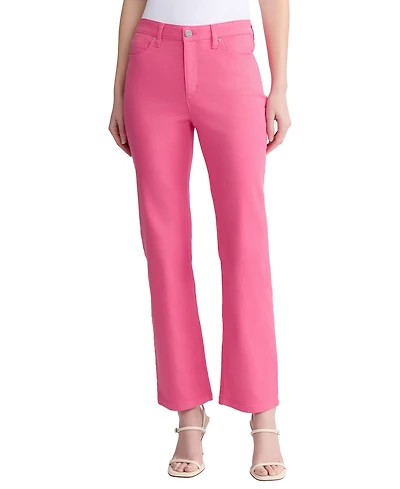 Jones New York Women's Mid-Rise Lexington Straight Jeans