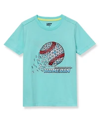 Lands' End Boys Short Sleeve Graphic Tee