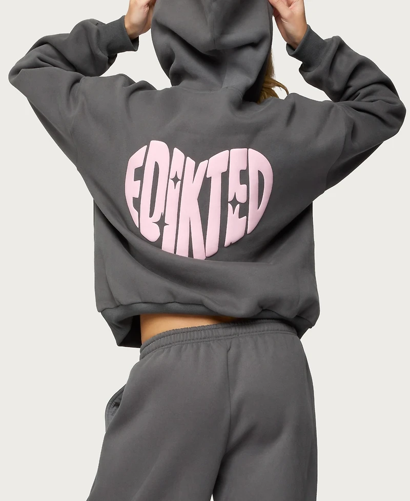 Edikted Women's Major Love Hoodie