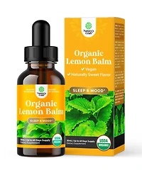 Organic Lemon Balm Liquid, Mood Support and Digestive Health, Nature's Craft, 30mL