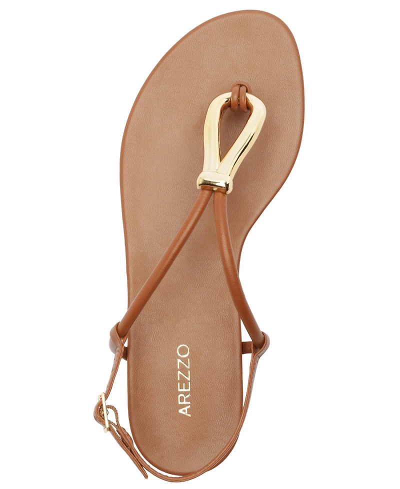 Arezzo Women's Ramona Flat Sandals
