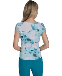 Calvin Klein Women's Crewneck Short-Sleeve Top