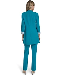 Calvin Klein Women's Open-Front Roll Back Cuff Jacket