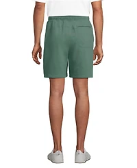 Lands' End Men's Serious Sweats Sweatshort with Zip Pocket