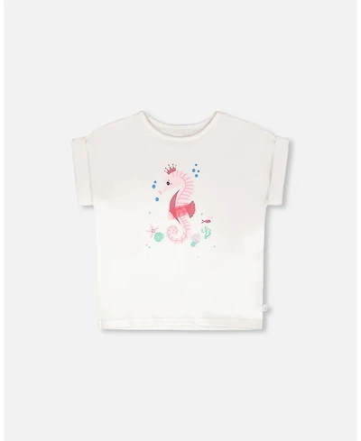 Deux par Big Girls Cotton Jersey T-Shirt